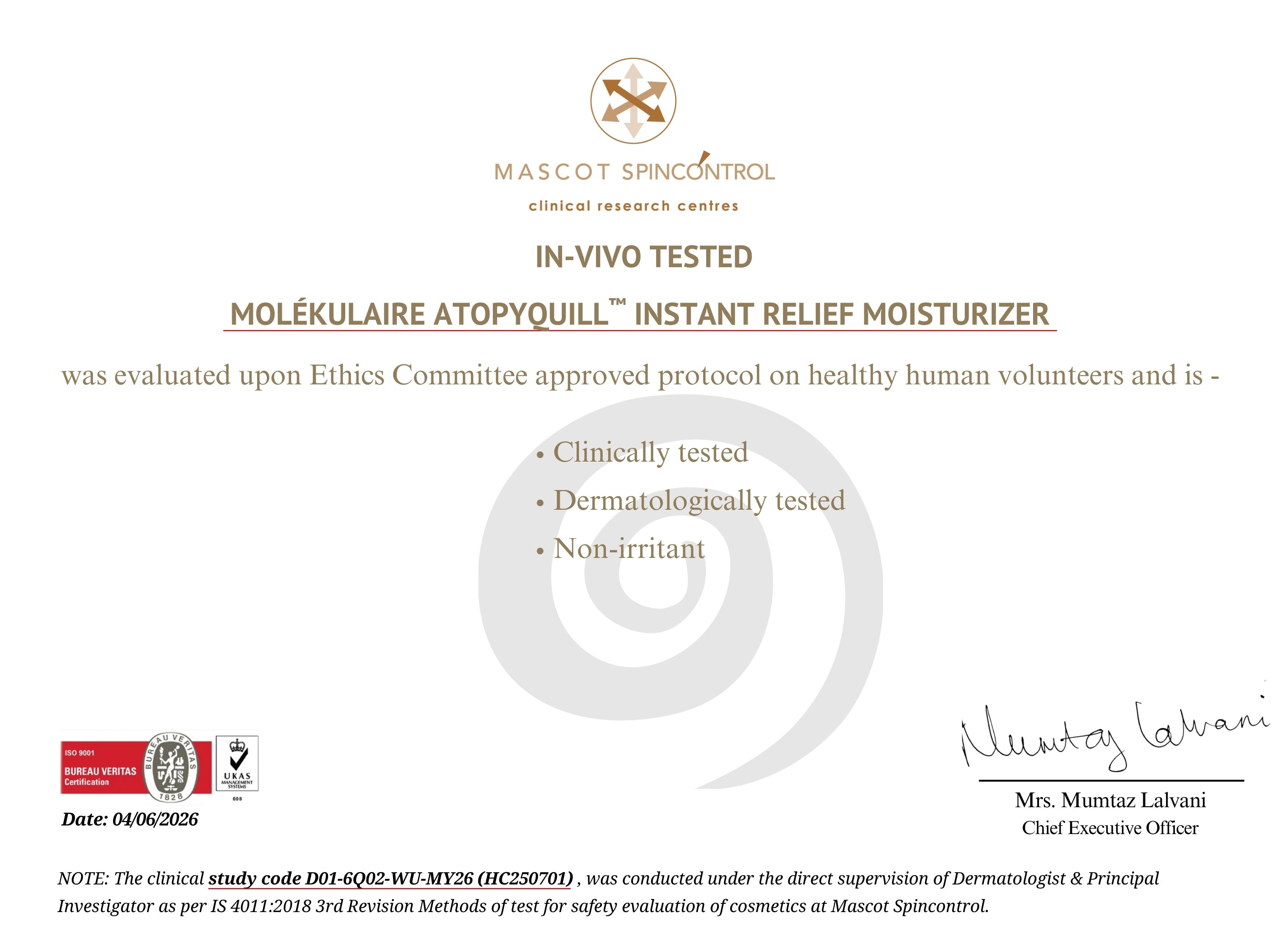 Atopyquill Colloidal Oatmeal Instant Relief Moisturizer 200g