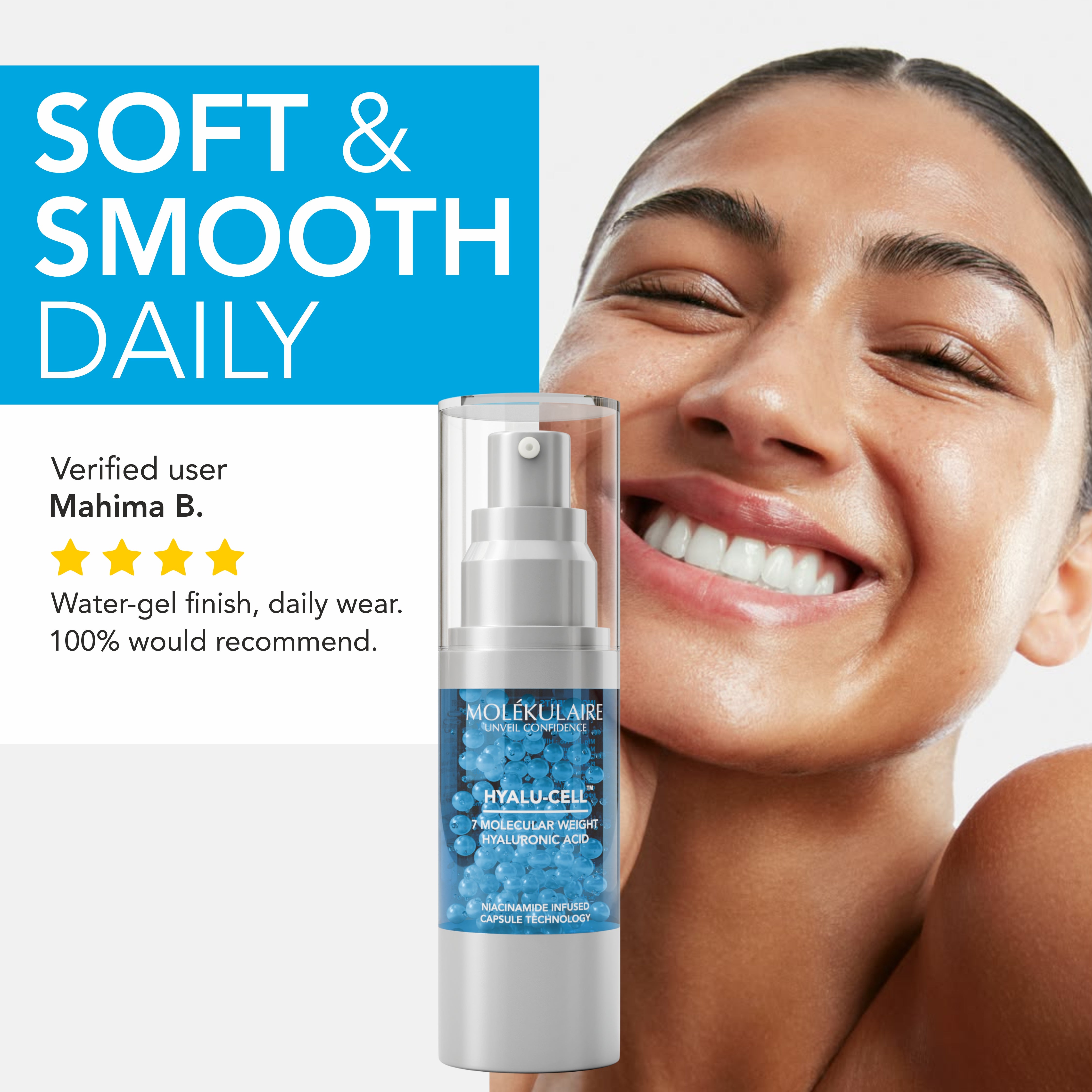 Hyalu-Cell 7-Weight HA & Niacinamide Hydration Boost Serum 30ml